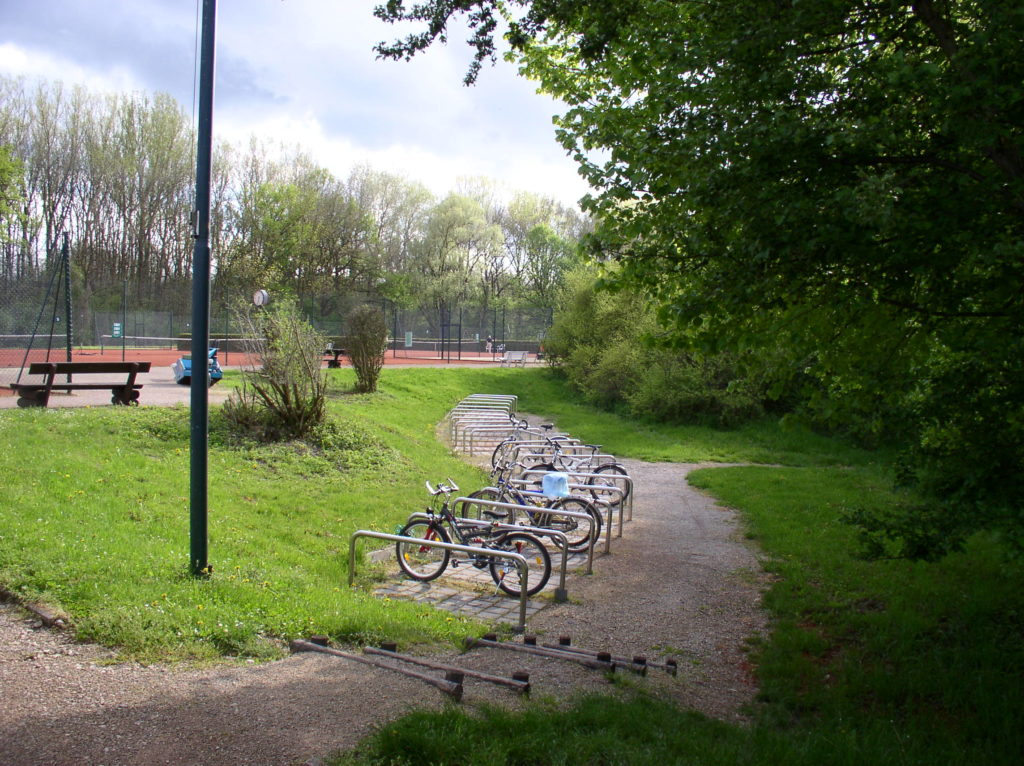 Fahrradabstellplatz MTV 1881 Ingolstadt Tennis