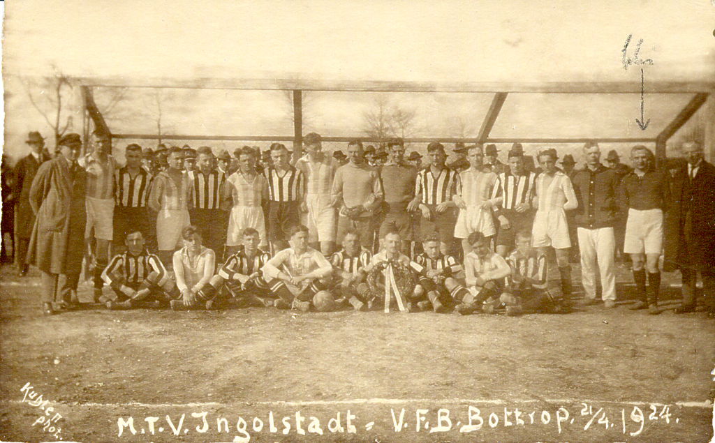 1924, MTV - VfB Bottrop 21 zu 4-2-