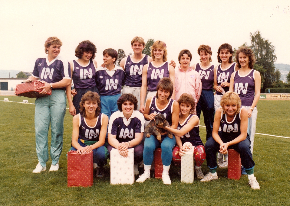 Bundesliga Damenmannschaft 1987