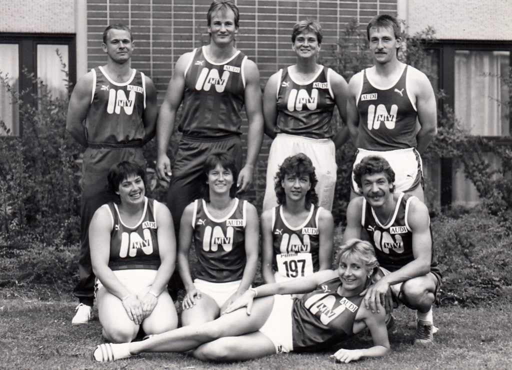 Erfolgreiche Leichtathleten 1987