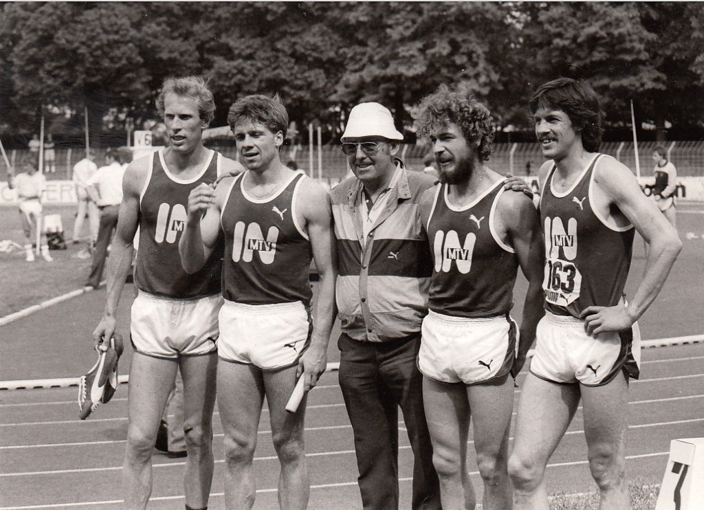 Sepp Merkl 4x400 Staffel 1982